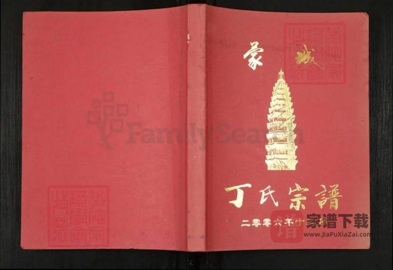 安徽亳州蒙城丁氏宗谱PDF高清电子版下载-家谱下载