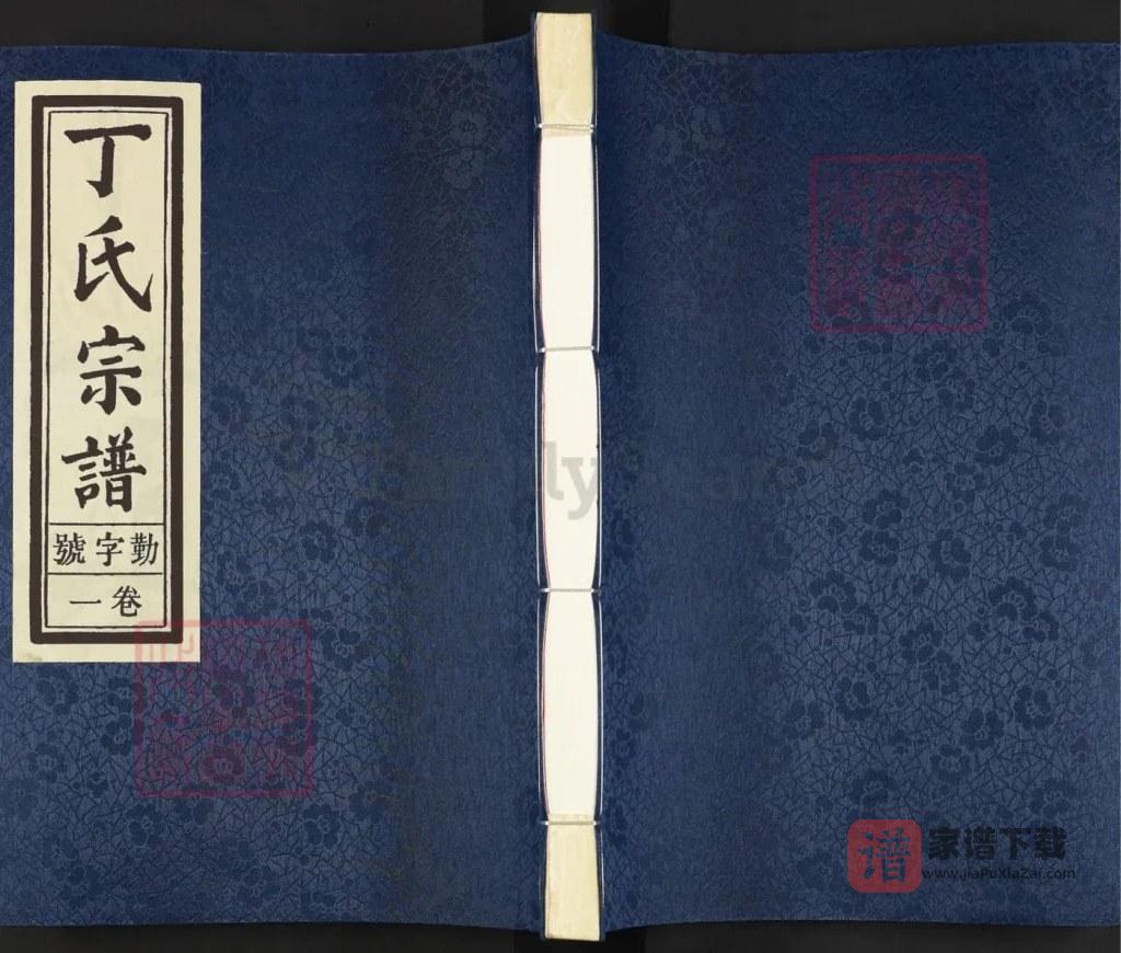 图片[1]-浙江衢州开化县丁氏宗谱（敬爱堂）PDF高清电子版下载-家谱下载