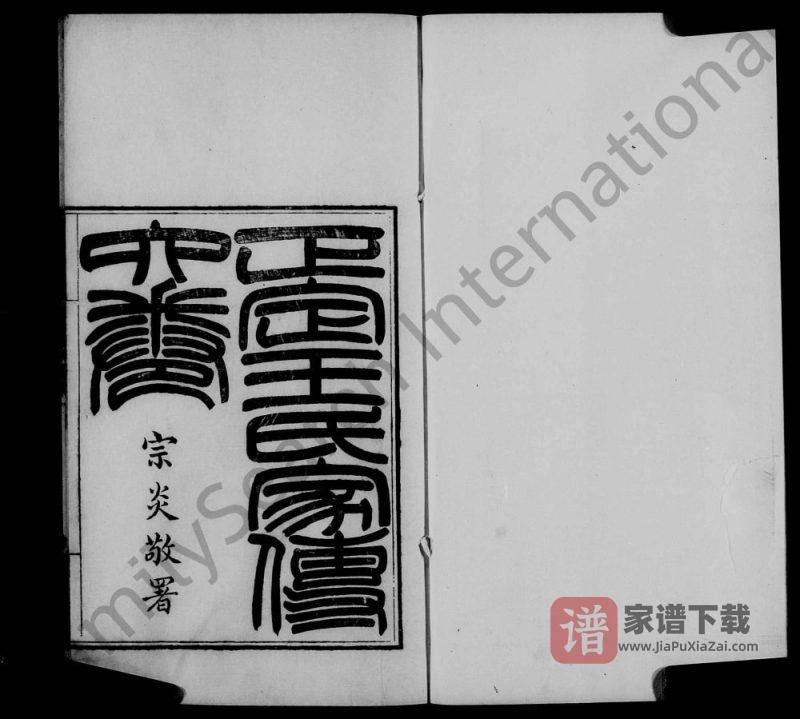 河北石家庄正定王氏家传PDF高清电子版下载-家谱下载