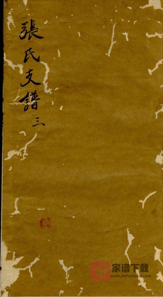 上海青浦区汇溪张氏支谱（知本堂）PDF高清电子版下载