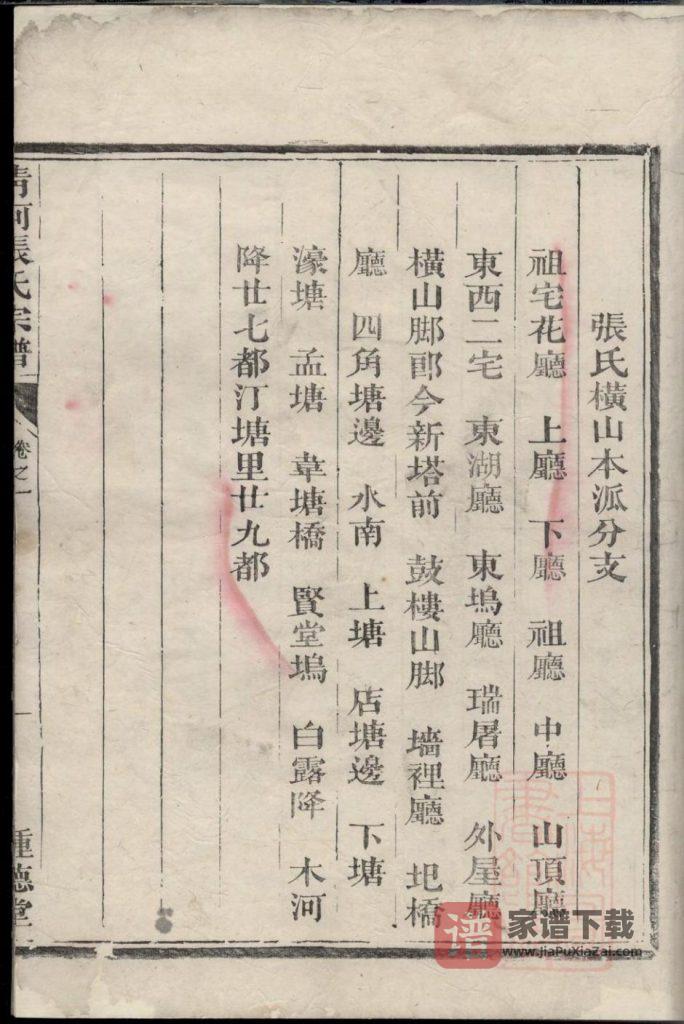 图片[2]-浙江衢州龙游县清河张氏宗谱（种德堂）PDF高清电子版下载-家谱下载