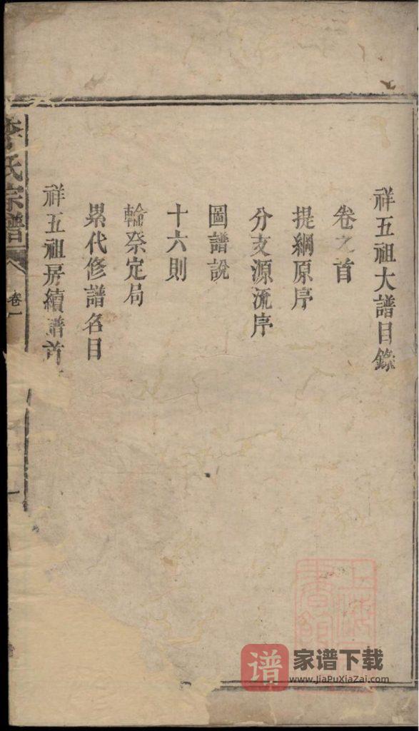图片[2]-湖南临湘李氏宗谱（花萼堂）PDF高清电子版下载-家谱下载