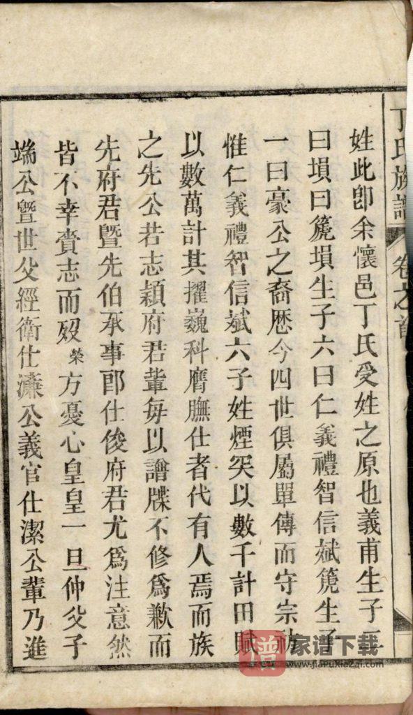 图片[2]-安徽安庆怀宁县丁氏（江州义门陈氏）族谱（民国10年）PDF高清电子版下载-家谱下载