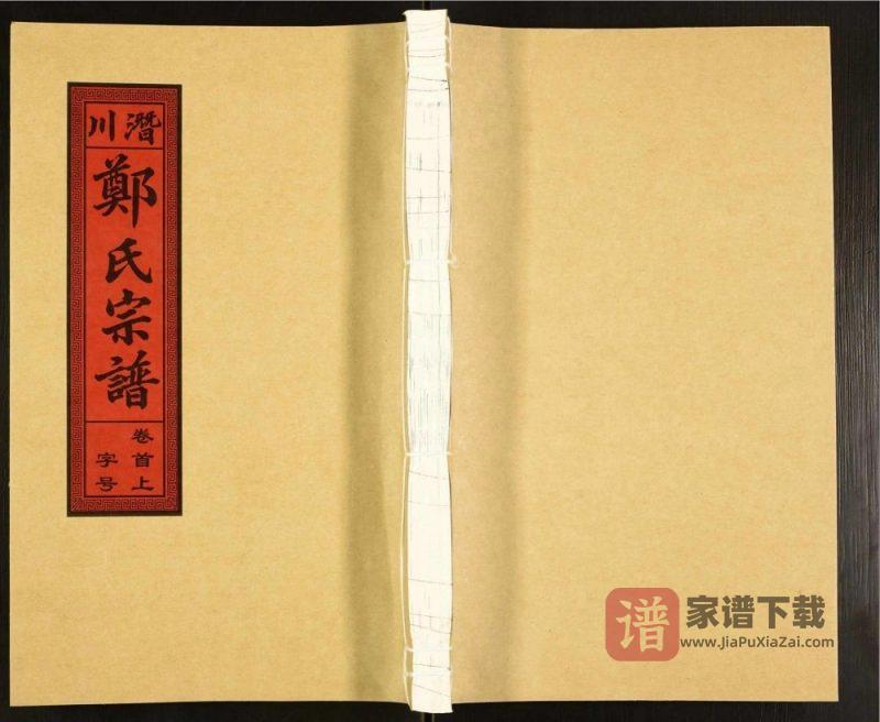 安徽合肥庐江县潜川郑氏宗谱(宗周堂)PDF高清电子版下载-家谱下载