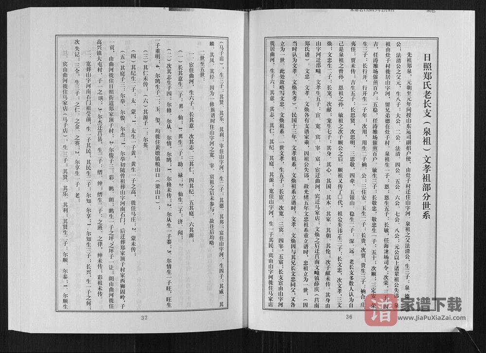 图片[2]-山东日照郑氏家乘（通德堂）PDF高清电子版下载-家谱下载
