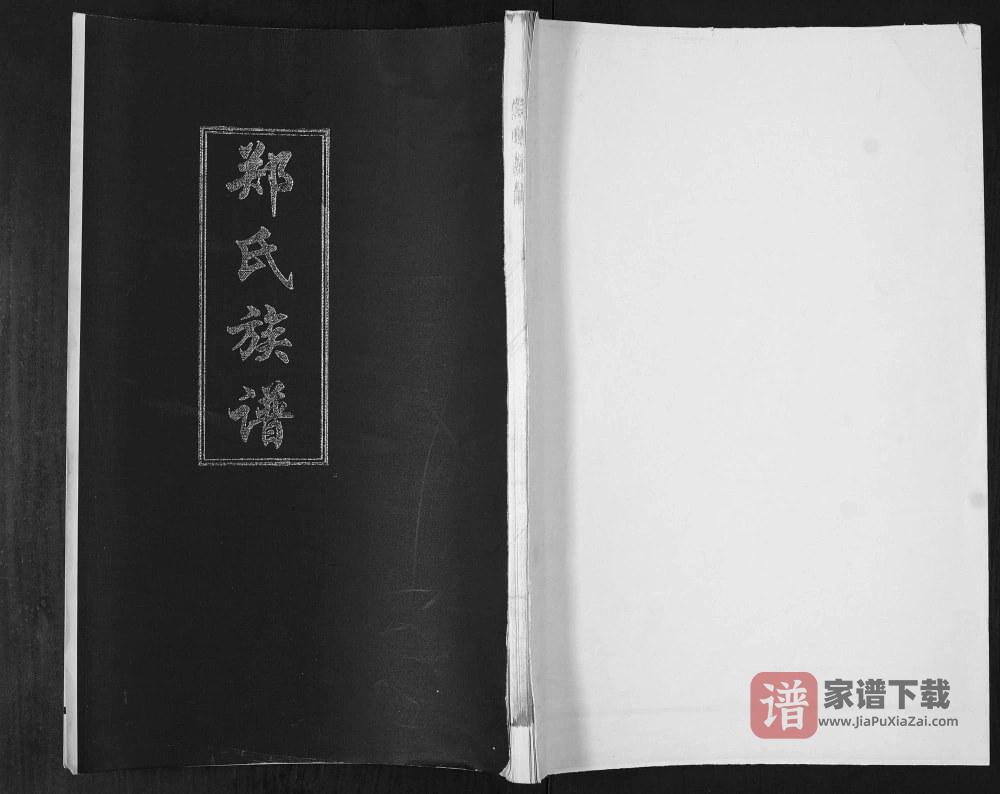 山东青岛即墨田横郑家郑氏族谱PDF高清电子版下载