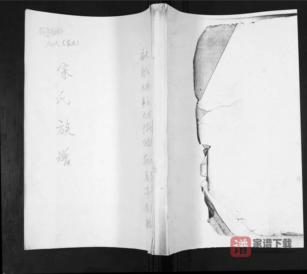 山东青岛即墨庙头(东头)宋氏族谱PDF高清电子版下载