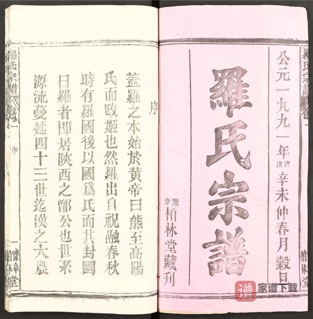 图片[2]-湖北武汉新洲区罗氏宗谱（敦本堂）PDF高清电子版下载-家谱下载