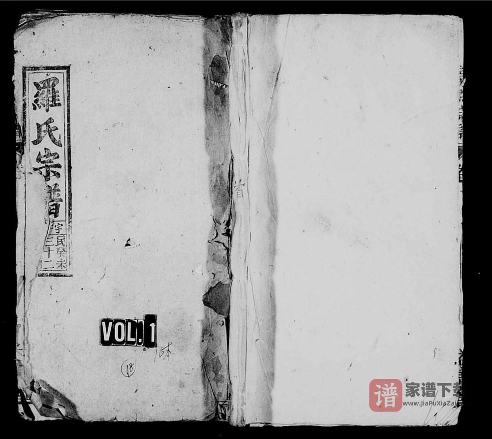 图片[1]-安徽潜山罗氏宗谱（益善堂）PDF高清电子版下载-家谱下载