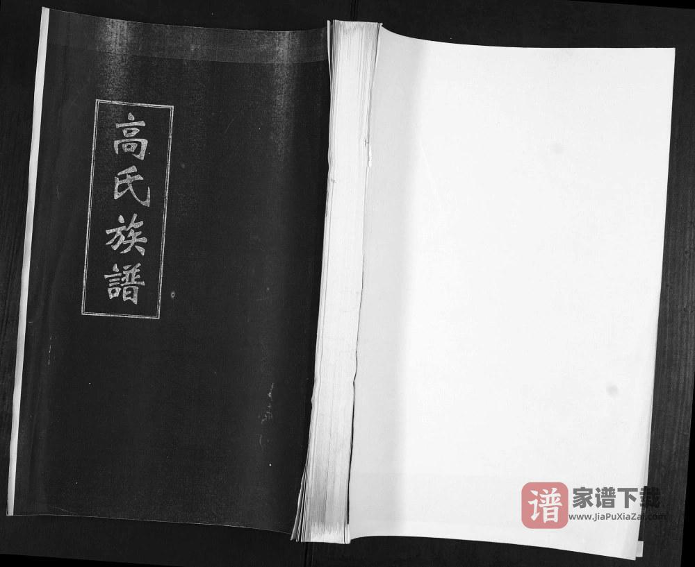 图片[1]-山东青岛即墨区高氏族谱碓臼泊支PDF高清电子版下载-家谱下载