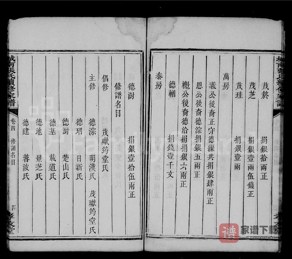 图片[2]-湖南长沙城南张氏续修家谱（孝友堂）PDF高清电子版下载-家谱下载