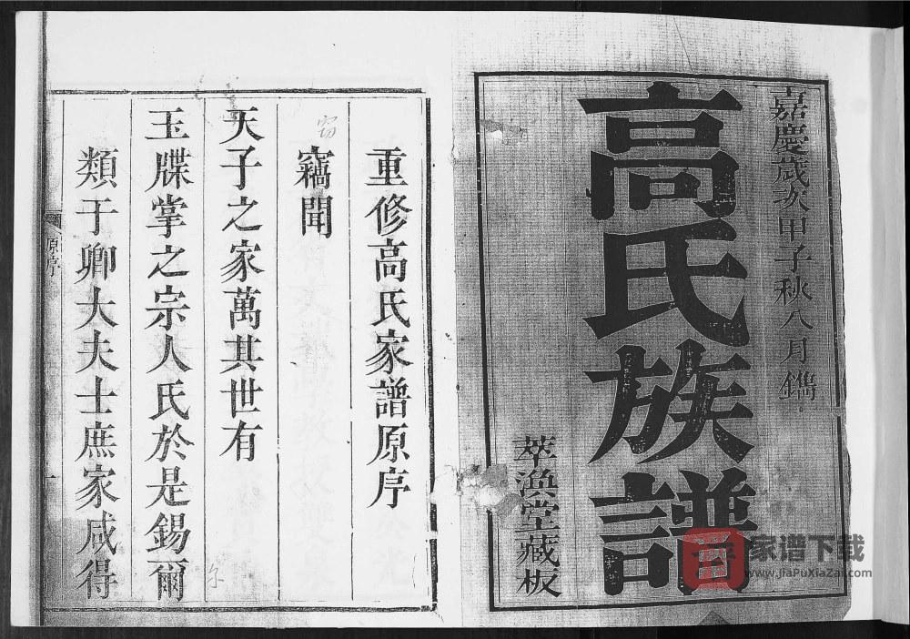 图片[2]-山东胶州高氏族谱PDF高清电子版下载-家谱下载