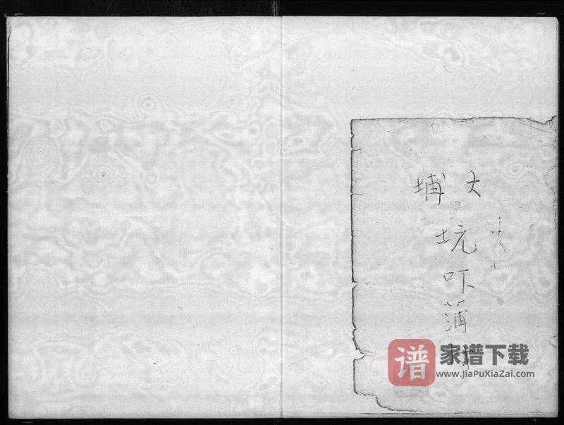 香港大埔坑吓蒲村林氏族谱PDF高清电子版下载-家谱下载