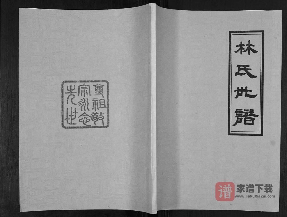 山东青岛即墨刁家疃林氏世谱PDF高清电子版下载