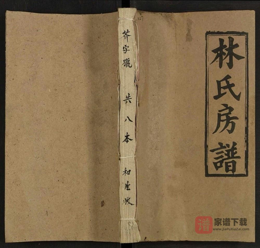 湖南邵东邵阳仁风林氏房谱（礼本堂）PDF高清电子版下载
