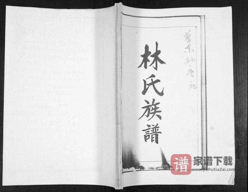 山东青岛即墨普东孙唐庄林氏族谱PDF高清电子版下载-家谱下载