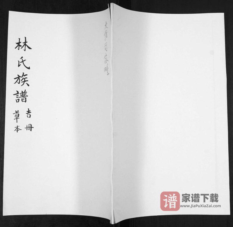 山东青岛即墨大信司家疃林氏族谱PDF高清电子版下载-家谱下载