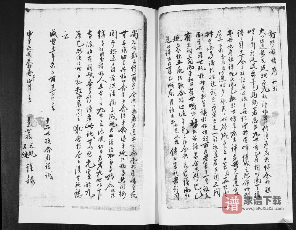 图片[2]-山东青岛即墨大信司家疃林氏族谱PDF高清电子版下载-家谱下载