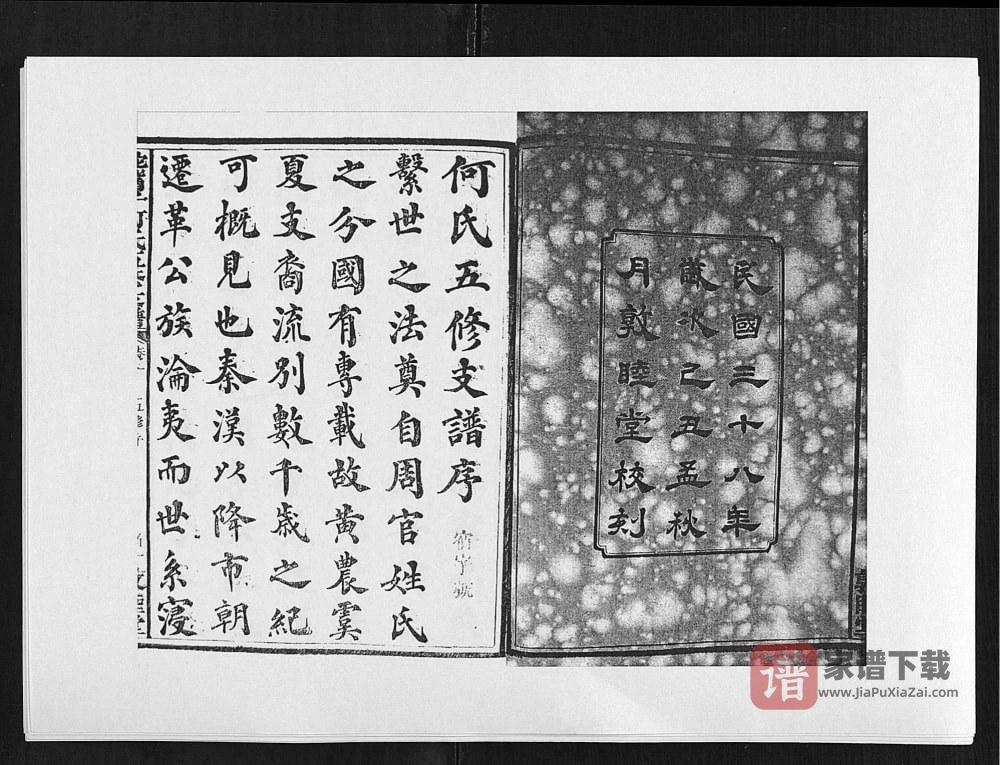 图片[2]-湖南长沙蛇嘴子何氏五修支谱（敦睦堂）PDF高清电子版下载-家谱下载