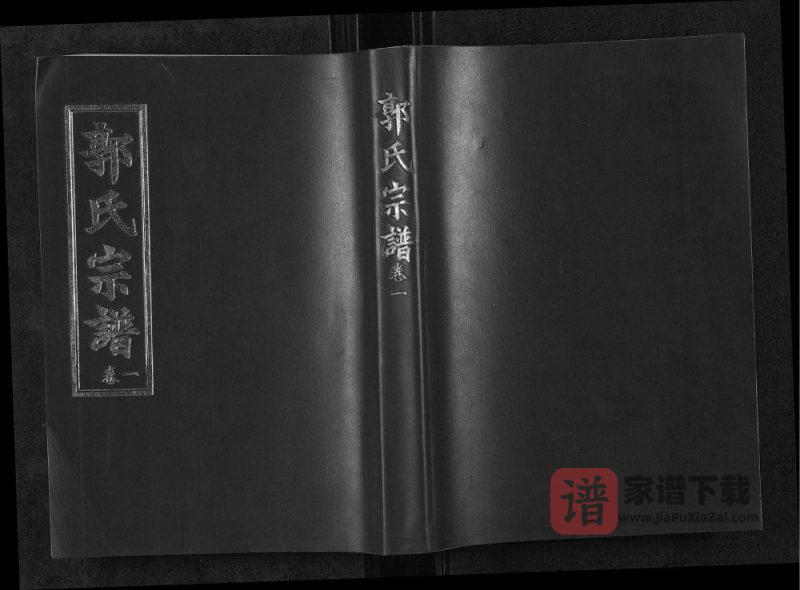 湖北武汉黄陂区郭氏宗谱PDF高清电子版下载-家谱下载