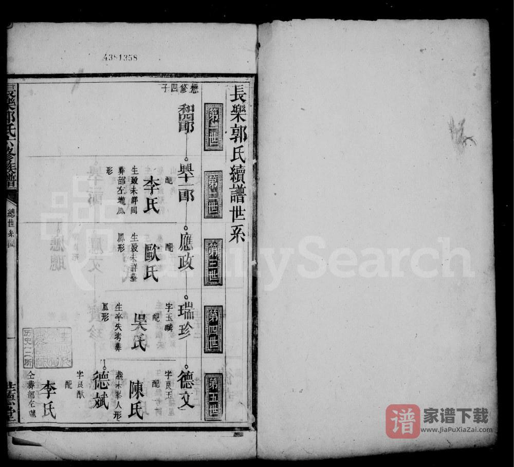 图片[2]-湖南郴州永兴县长乐郭氏六修族谱（世德堂）PDF高清电子版下载-家谱下载