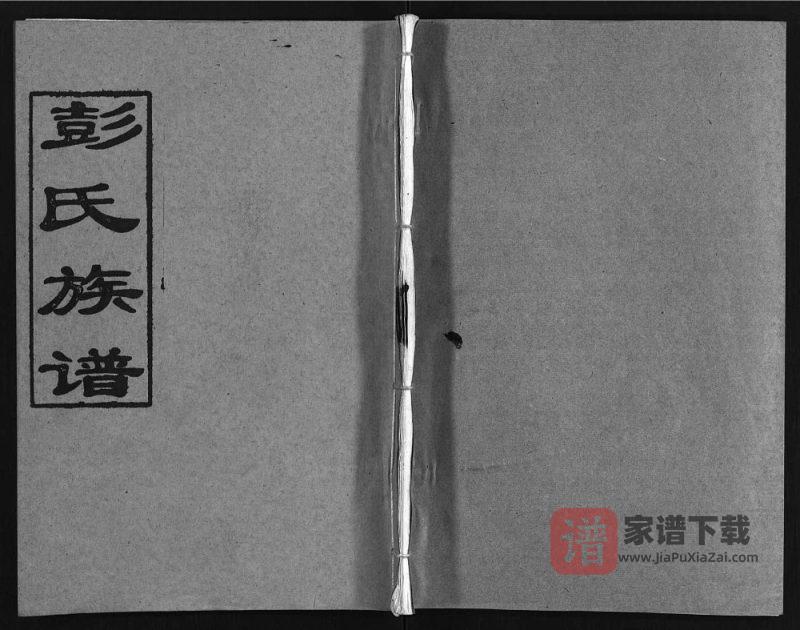 湖南浏阳文市河口彭氏族谱(陇西述古堂)PDF高清电子版下载-家谱下载