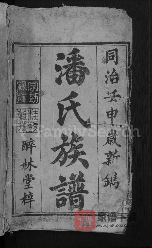 湖南常德汉寿县潘氏族谱(紫岩堂)PDF高清电子版下载-家谱下载