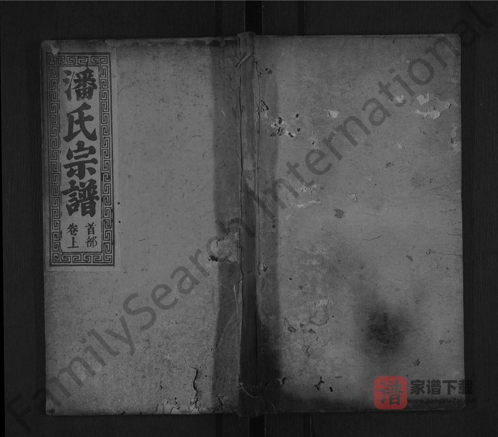 图片[1]-湖北黄冈罗田县潘氏宗谱（尚德堂）PDF高清电子版下载-家谱下载