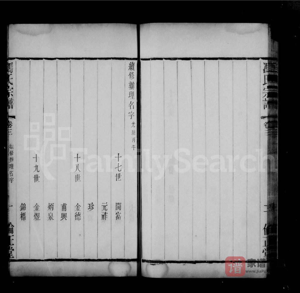 图片[2]-江苏无锡冯氏宗谱（伦正堂）PDF高清电子版下载-家谱下载