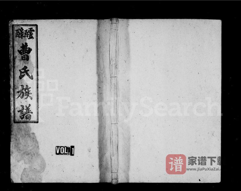 湖南资兴醽醁曹氏族谱PDF高清电子版下载-家谱下载